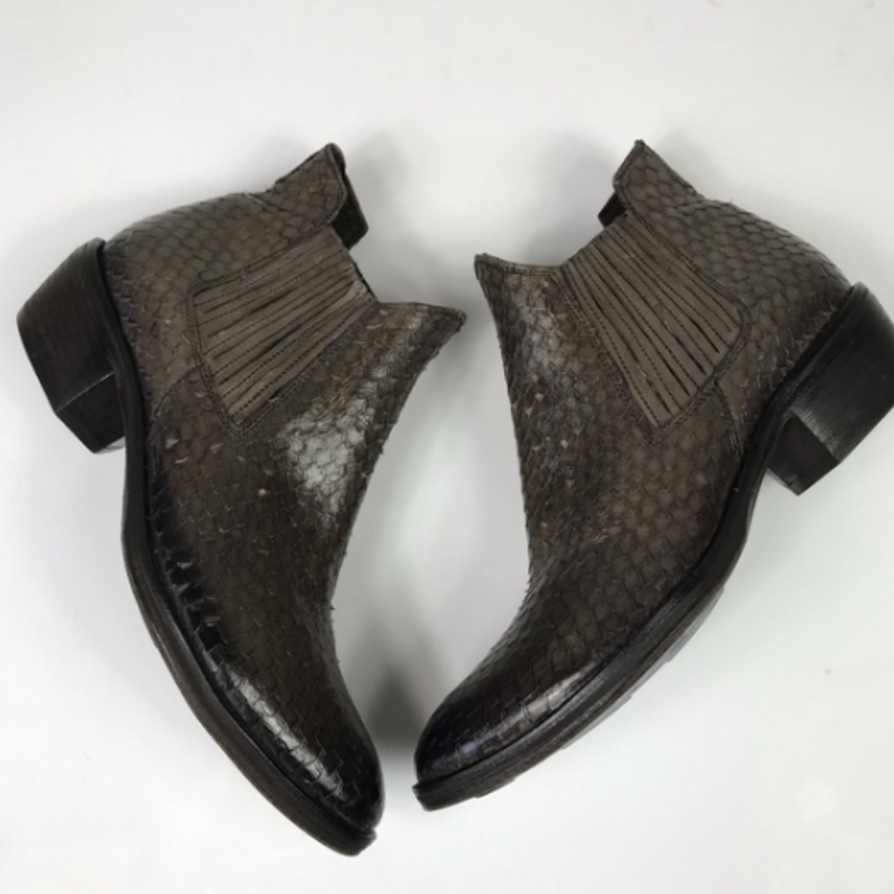 KBR 2010 python textured ankle boot - Picture 3 of 8